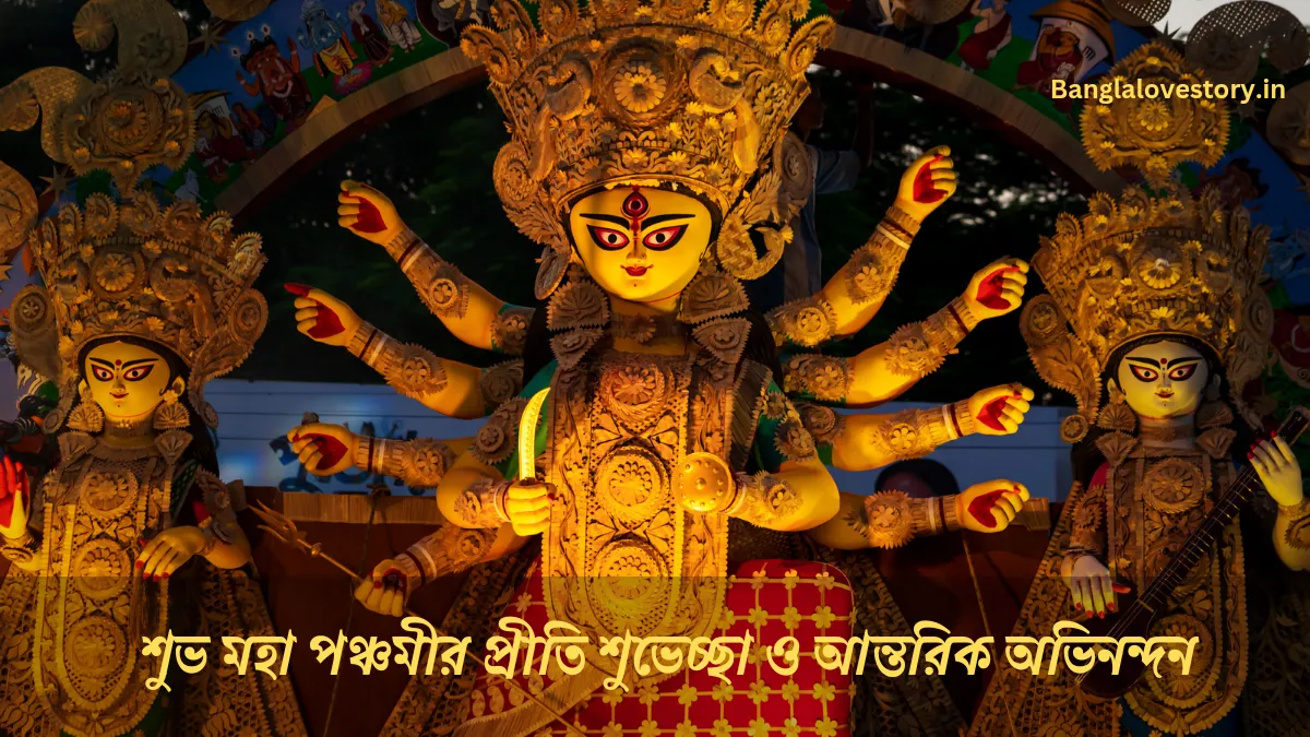 Subho Maha Panchami Wishes and Images in Bengali শুভ মহা পঞ্চমীর স্ট্যাটাস